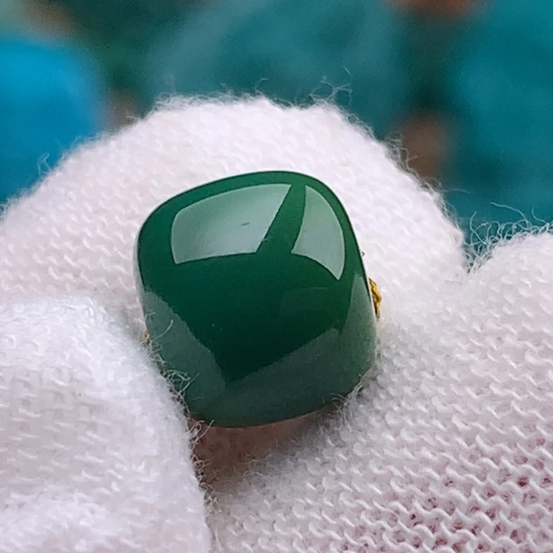 未镶嵌绿松石珠宝奇石9.2mm