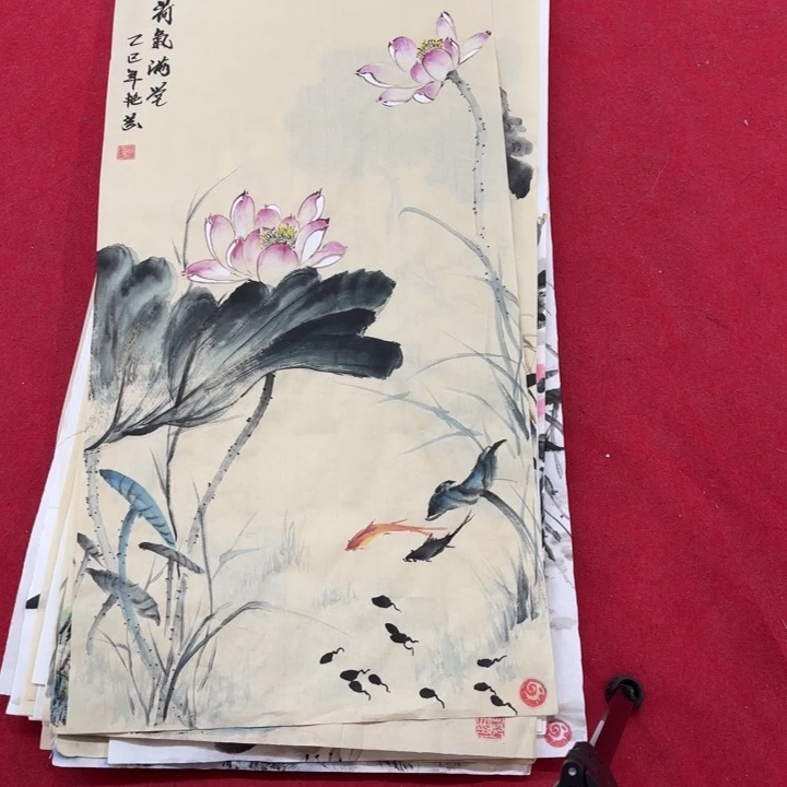 国画花鸟等图案和造型各