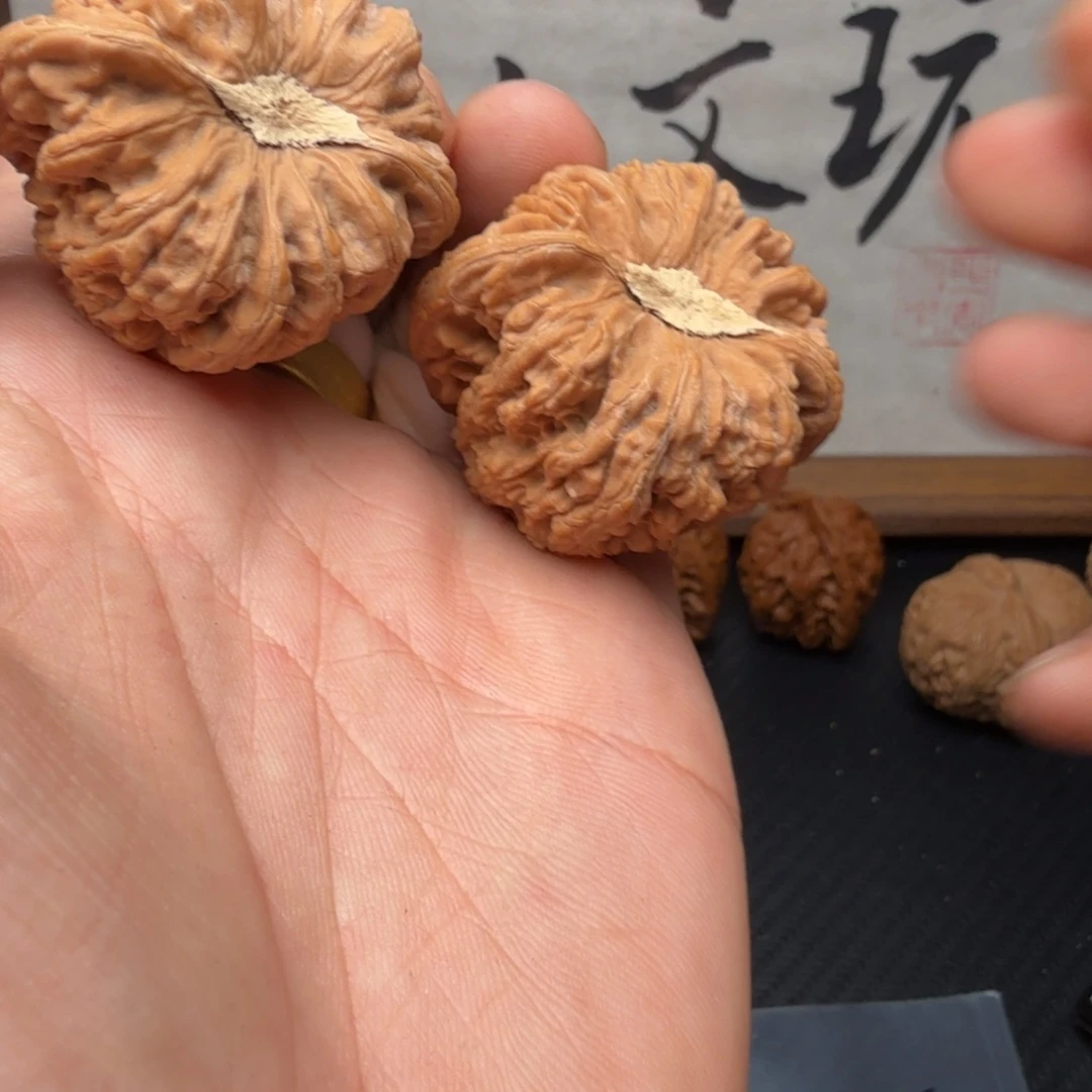 晚***么吊坠文玩核桃40密纹