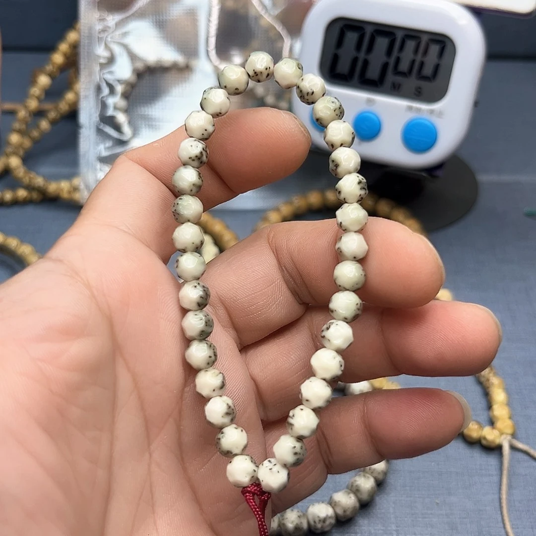 七***七星月菩提手串单圈无相7改