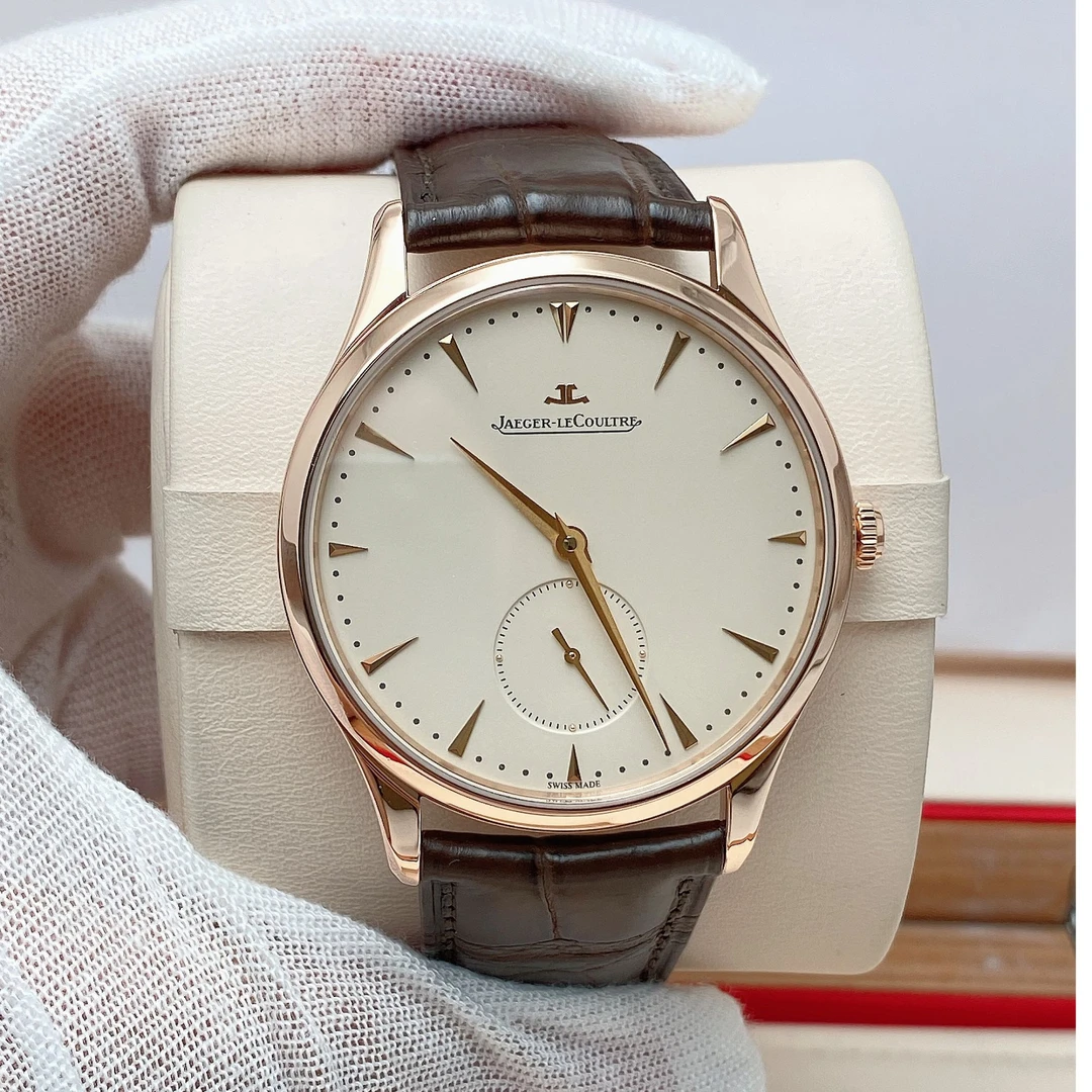 99新 Jaeger-LeCoultre/积家 大师小秒针自动机械表径40mm