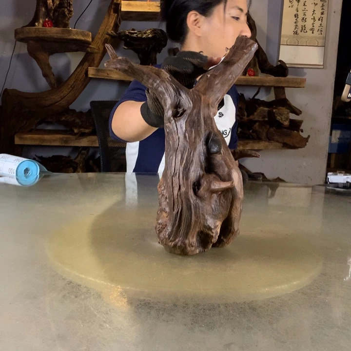 北***瘦天然云南紫柚木会黄水