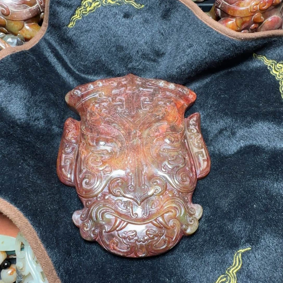 用***3和田玉未镶嵌摆件