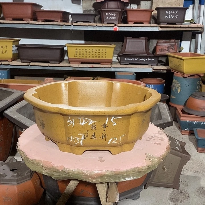 宜兴紫砂花盆包邮