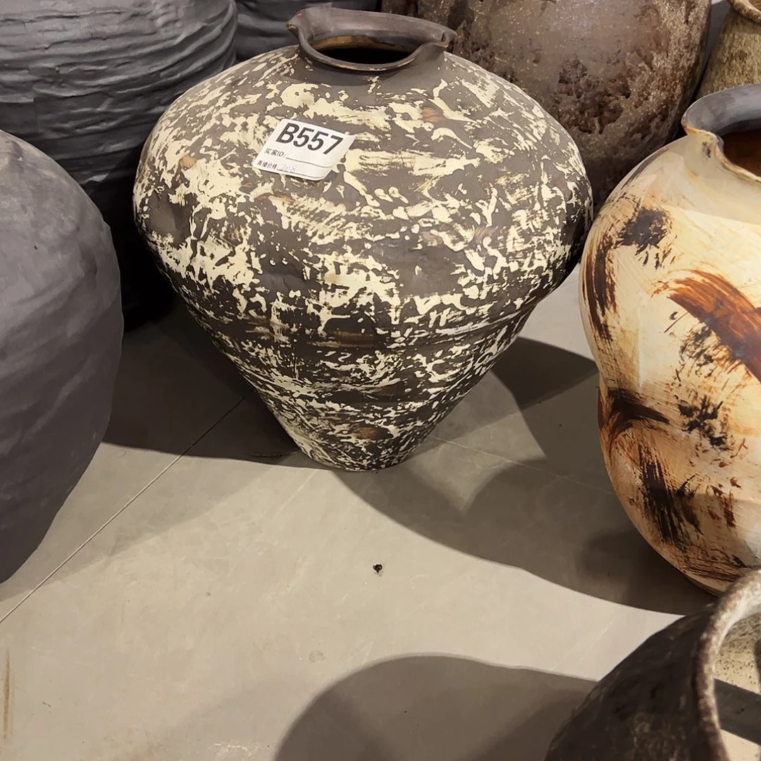 雨***$瓶B557高32口8陶瓷花瓶无孔