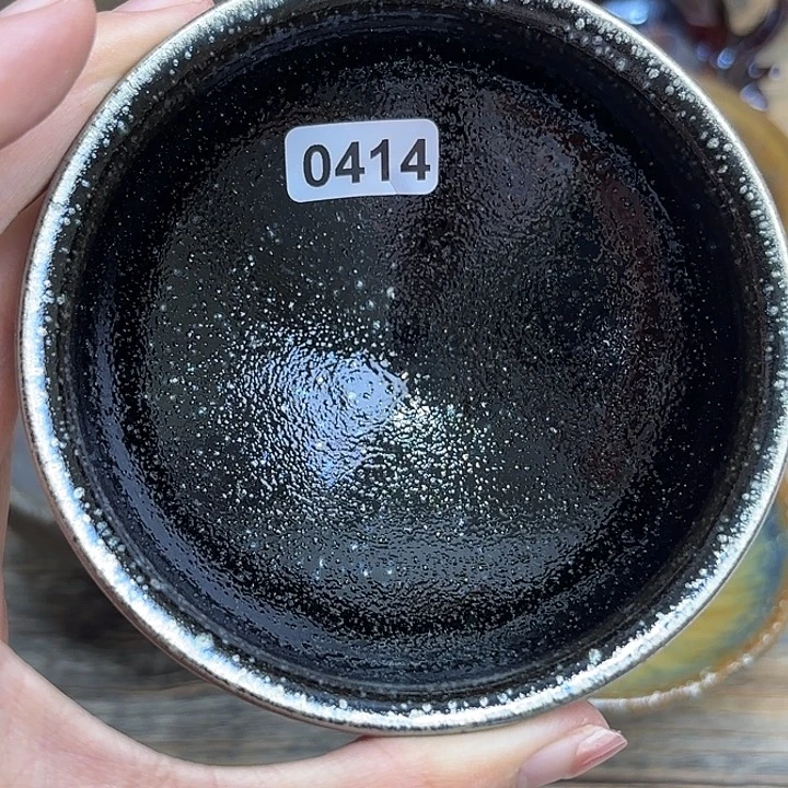 茶盏沐雨茶器柴烧主人杯