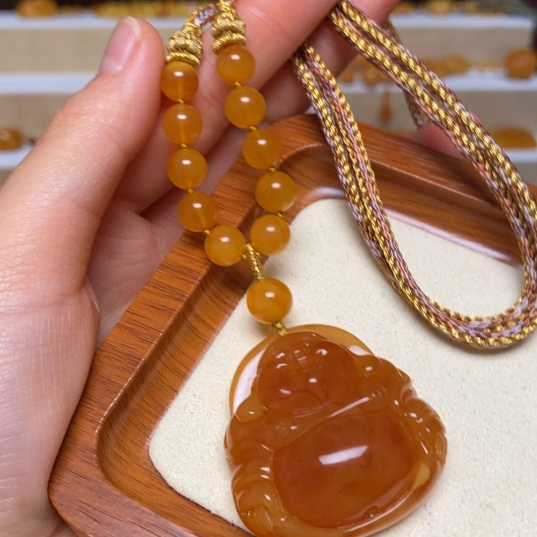 【闪购商品】未镶嵌颈饰蜜蜡项链