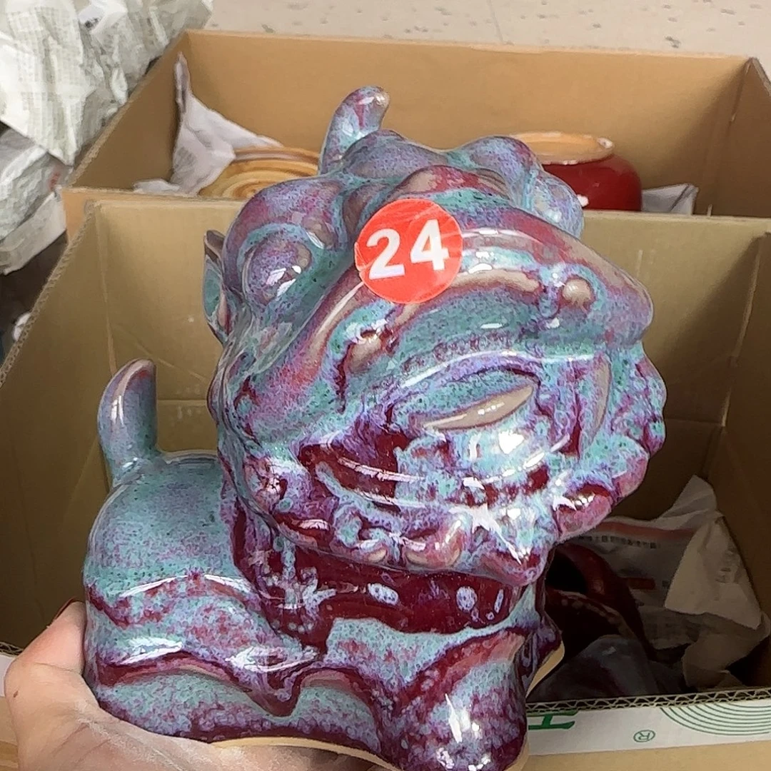 陶摆件郑家钧窑摆件