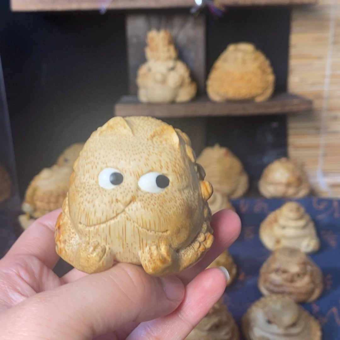 香榧木竹根雕作品欣赏