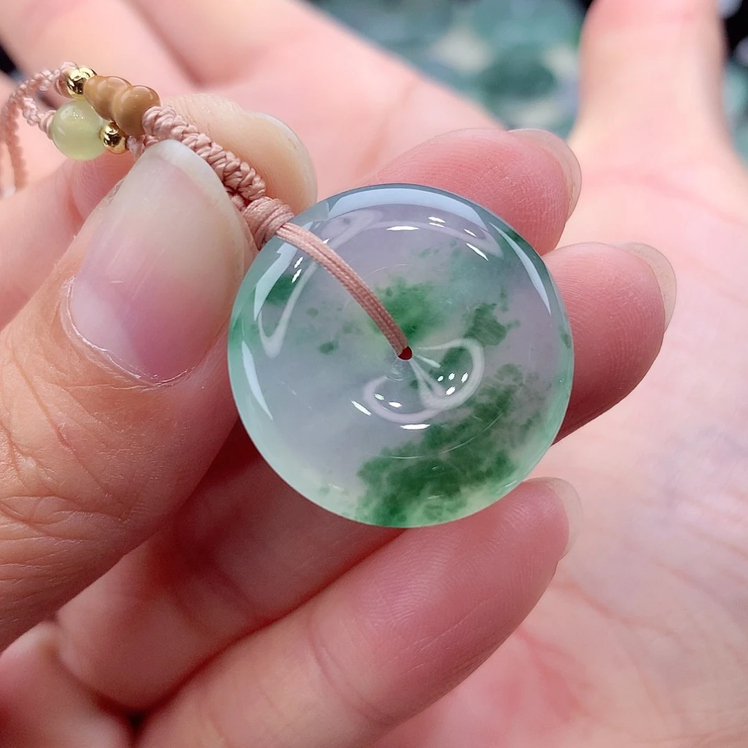 颈饰未镶嵌翡翠编号71尺寸24.3-6.1