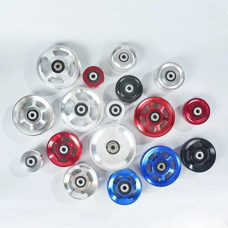 健身器材配件滑轮大全力量健身器材通用铝合金滚轮大飞鸟导论吊轮