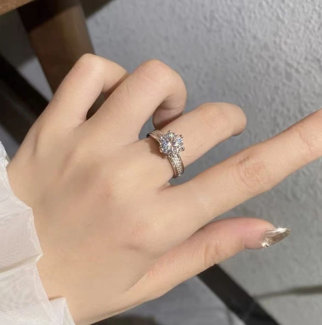 【Vevive】卡家许愿池1.0ct女戒