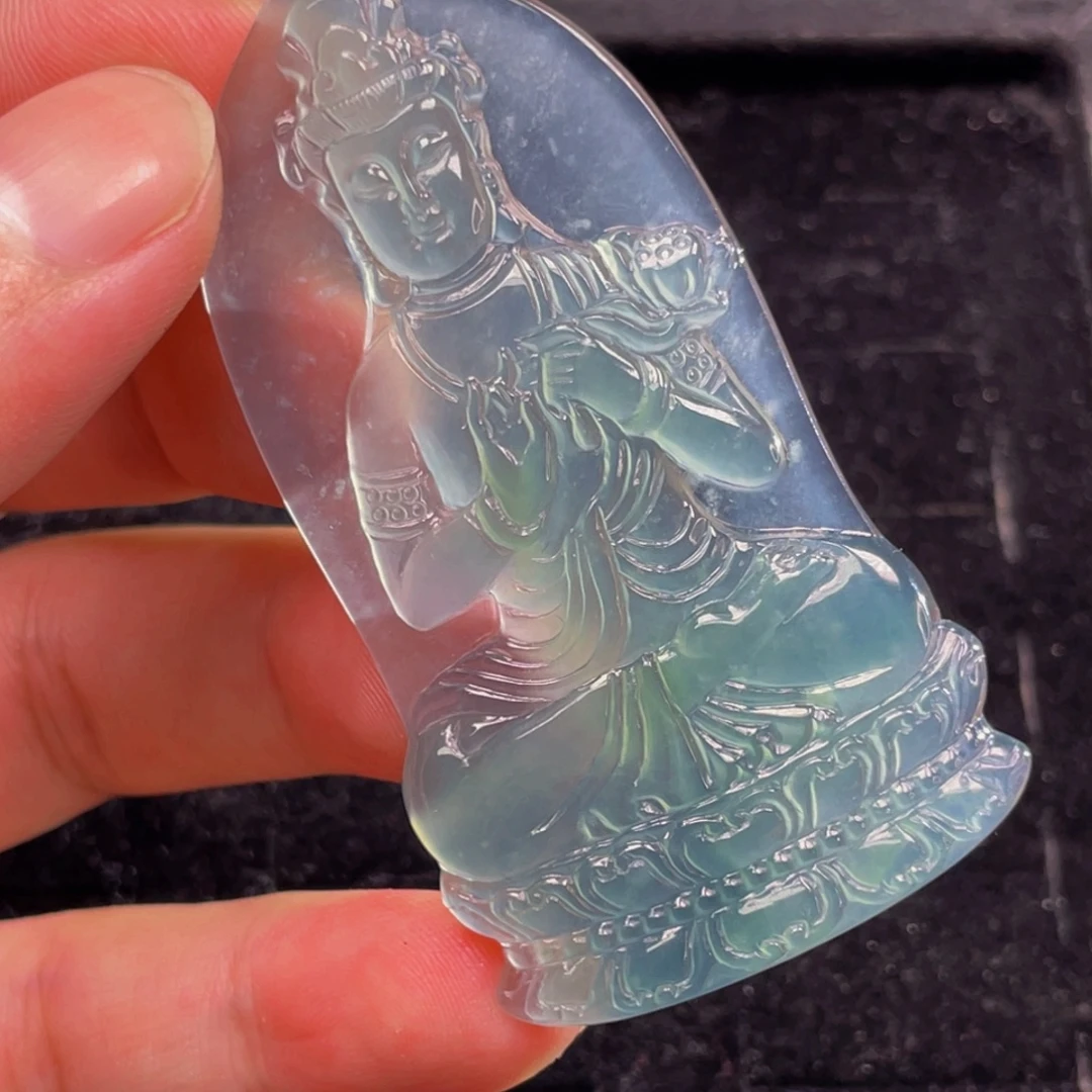 翡翠未镶嵌颈饰6，