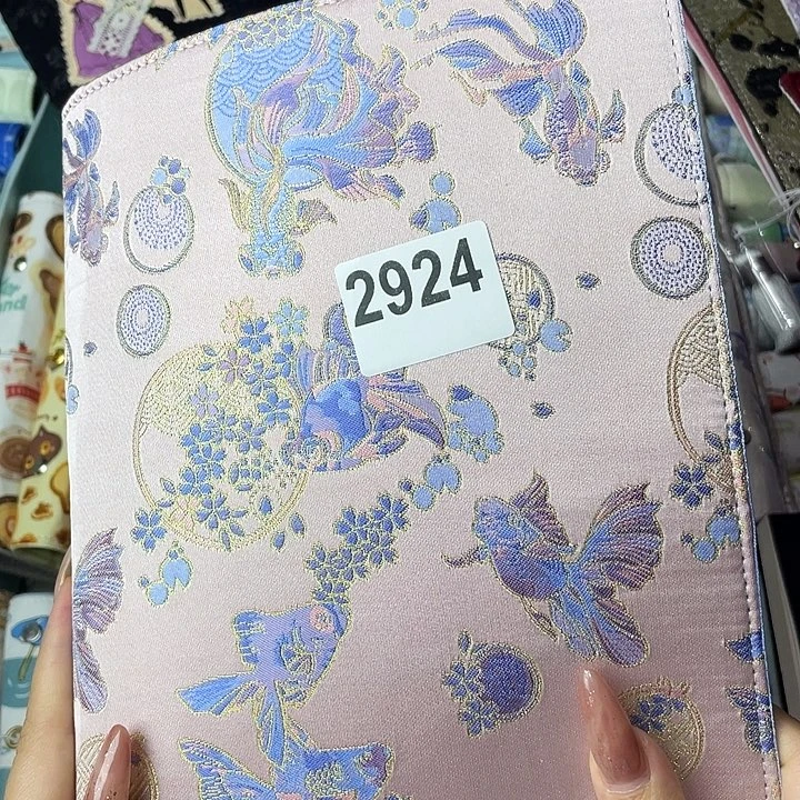 织绣A5活页带纸2924