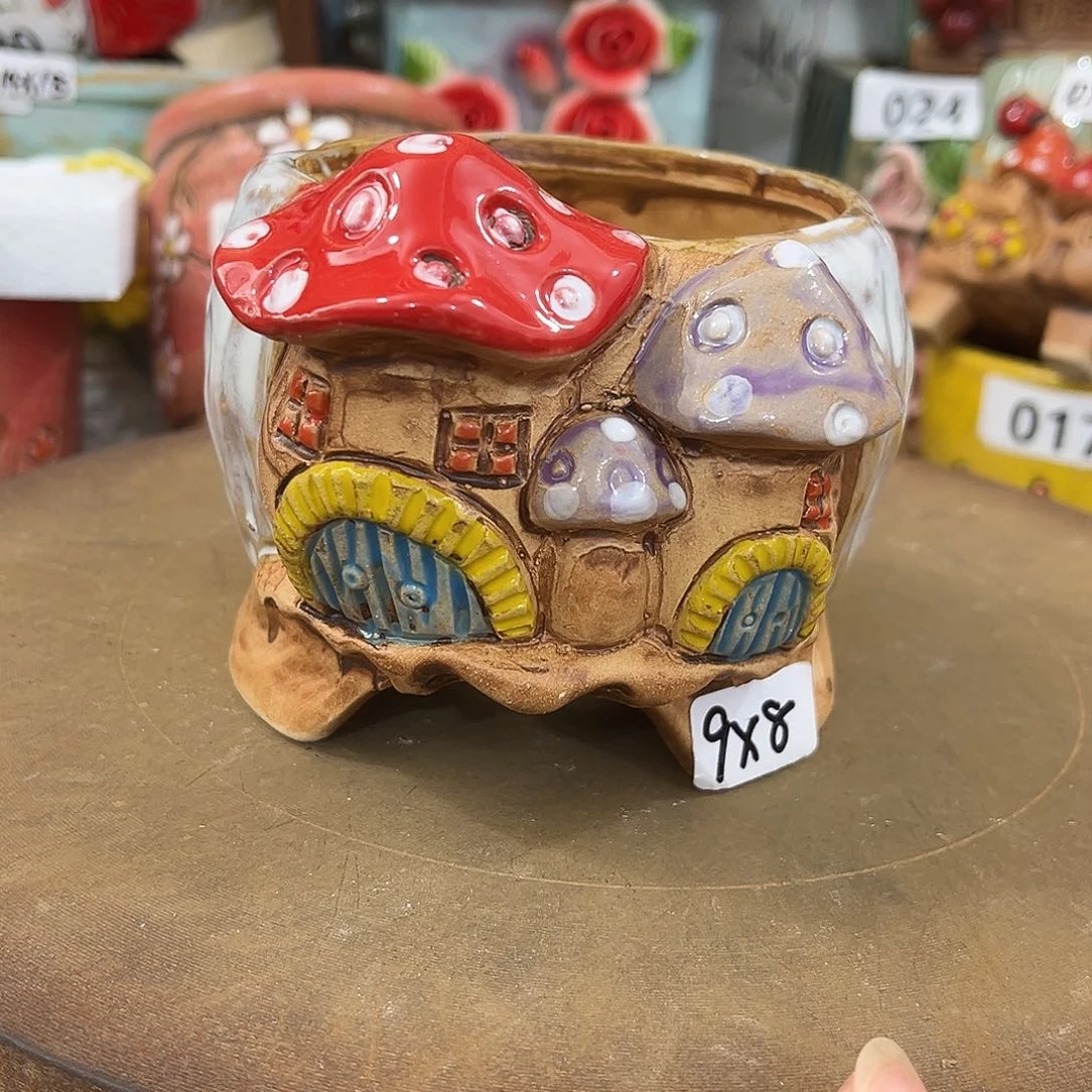 粗陶多肉花盆花盆