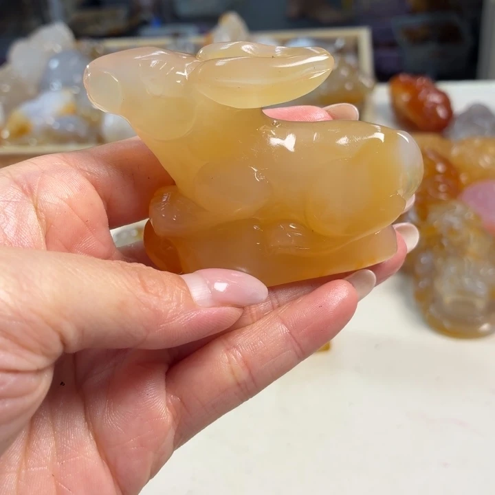 玛瑙/玉髓未镶嵌吊坠(不含链)