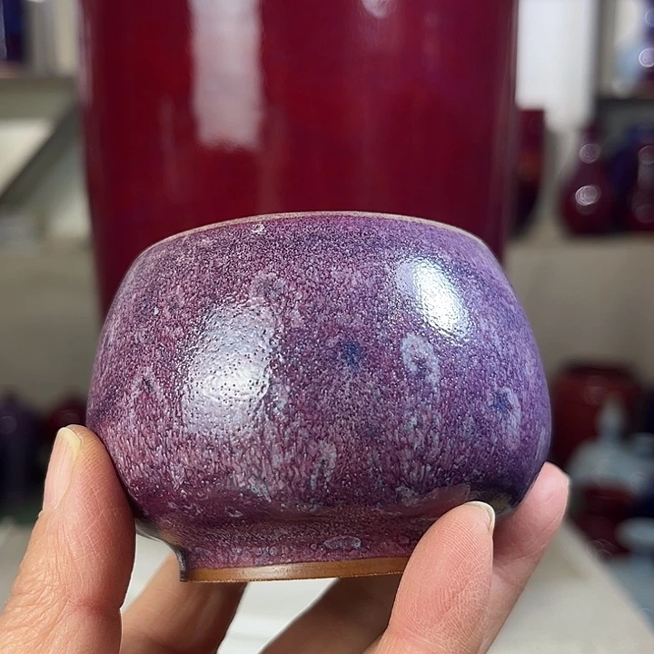 v***x钧瓷手工艺品杯子