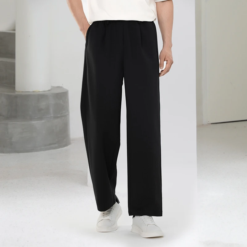 MARKLESS莫代尔休闲裤男士垂感裤2025夏季新款宽松长裤CLB5806M