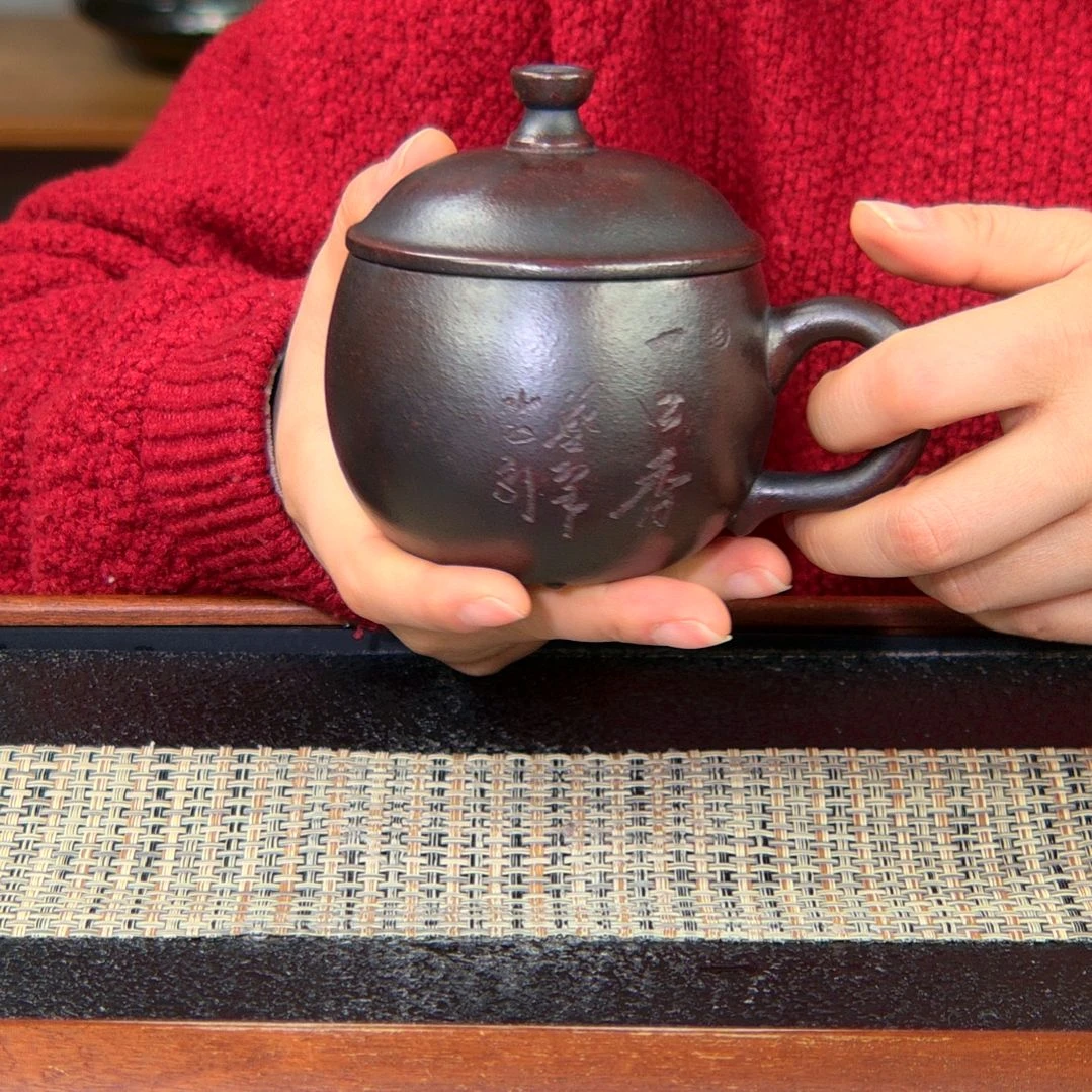 【闪购商品】绿泥茶杯高货放漏