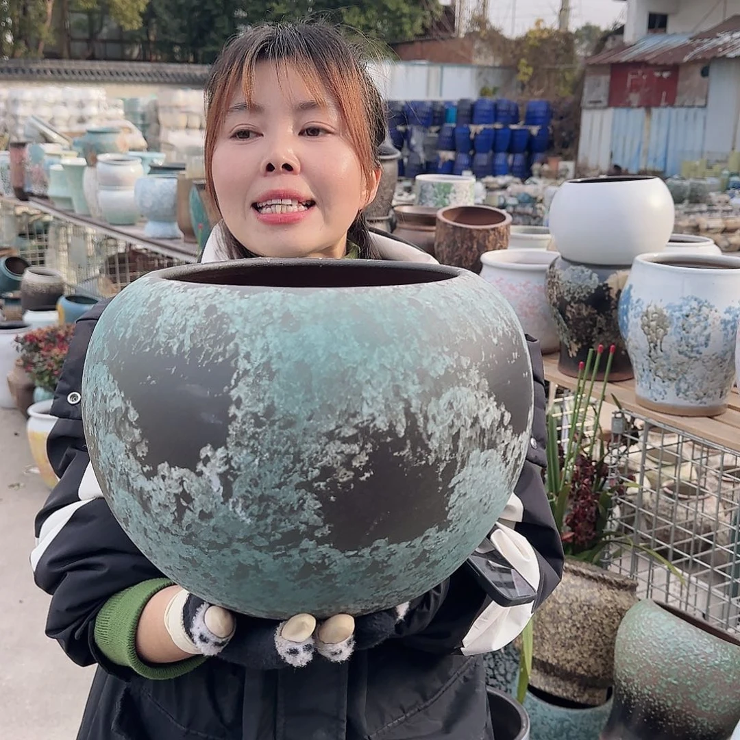 王嫂花盆1223-418高25口21