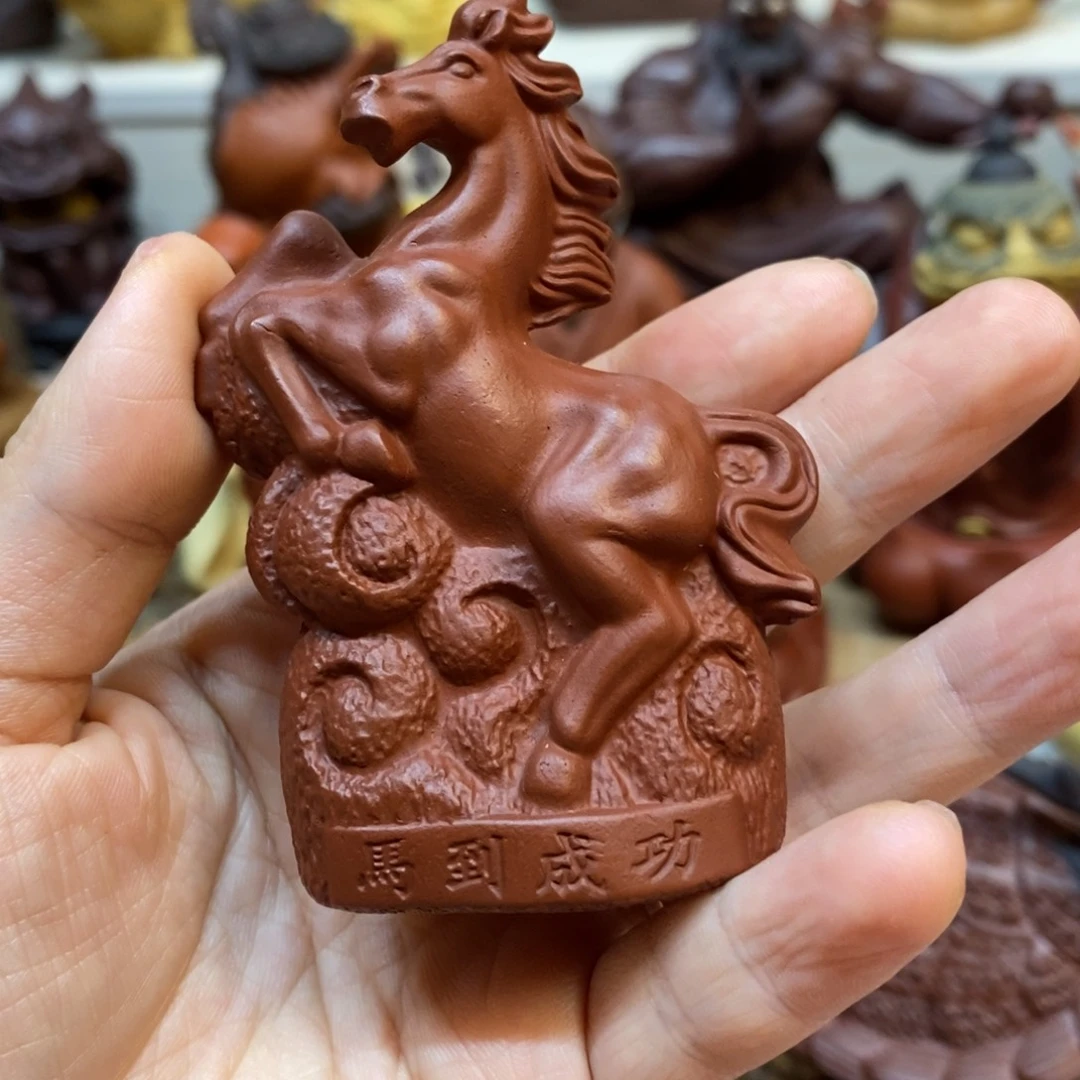 茶宠紫砂许褚那么