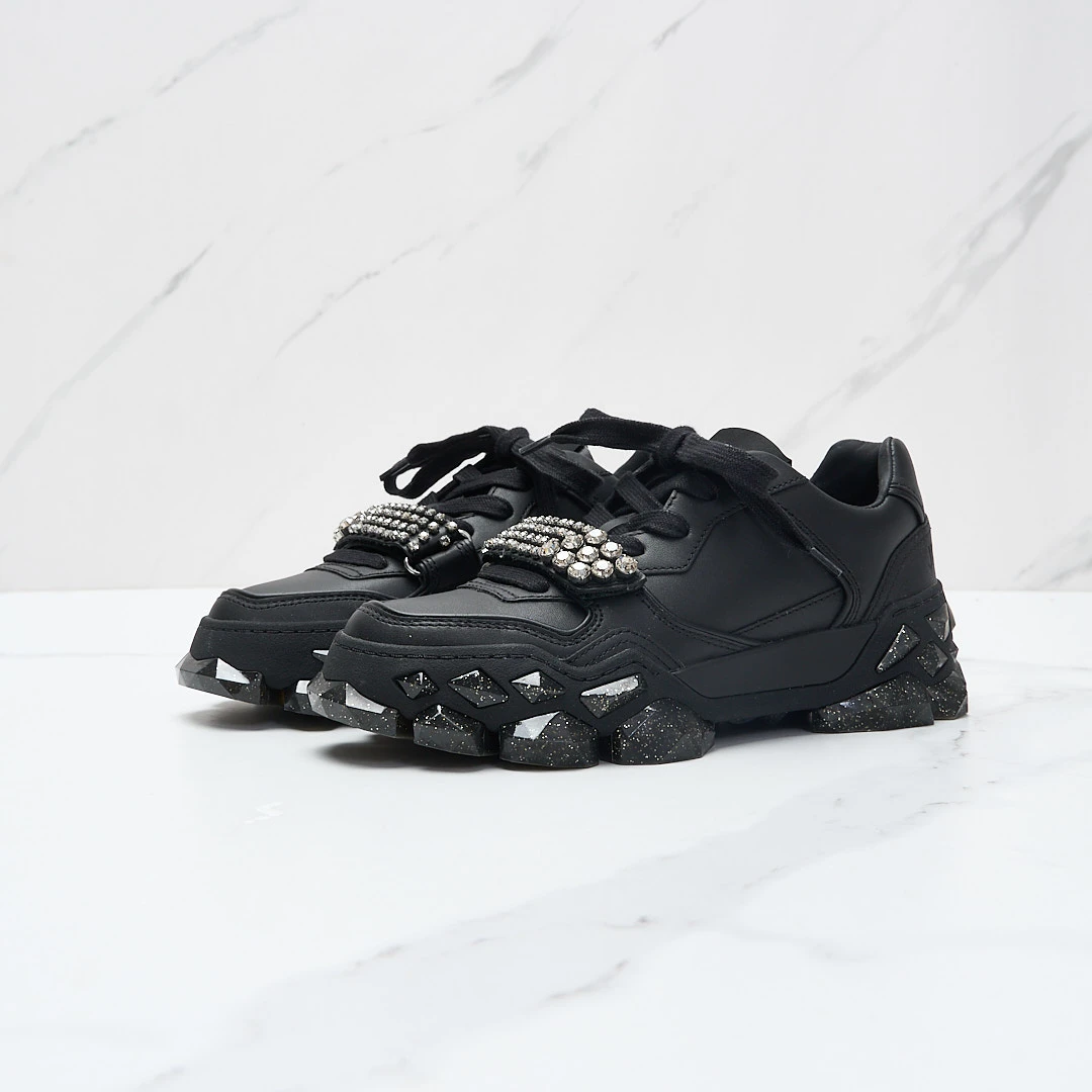 全新未使用 JIMMY CHOO/吉米周 【瑞池女装】细闪休闲鞋JCGS00315