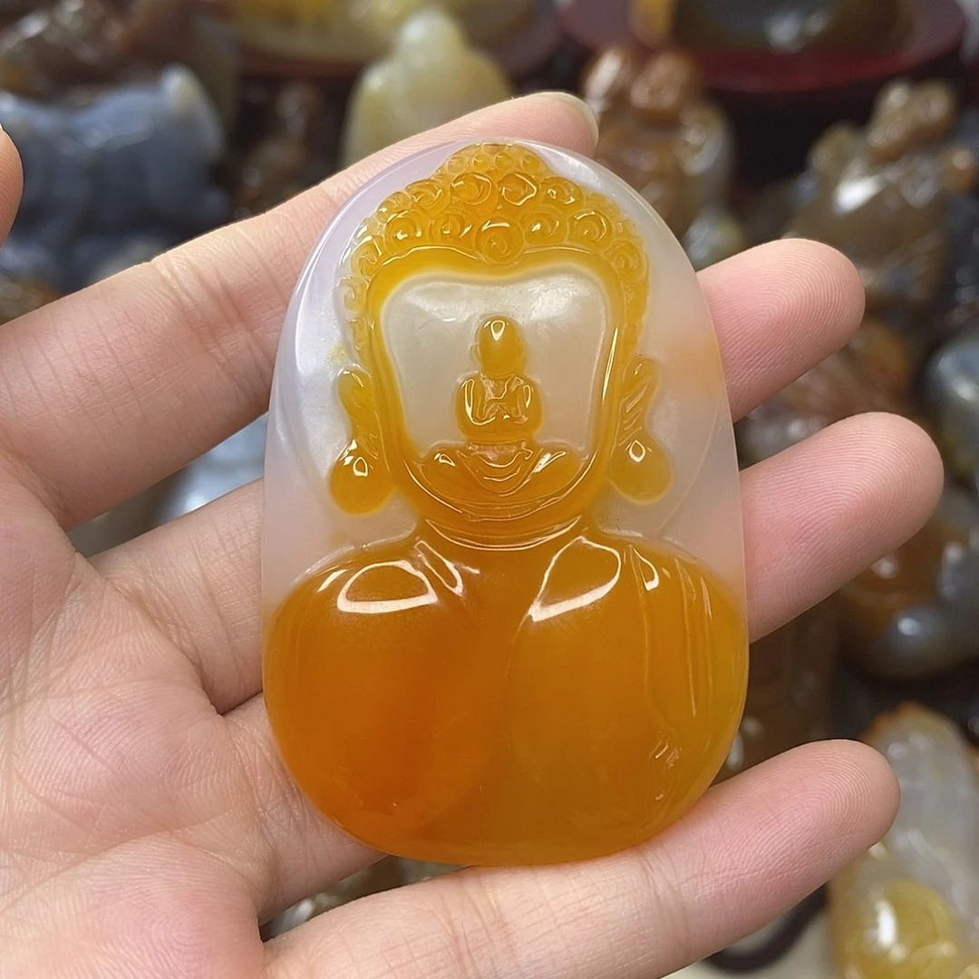 玛瑙/玉髓吊坠未镶嵌