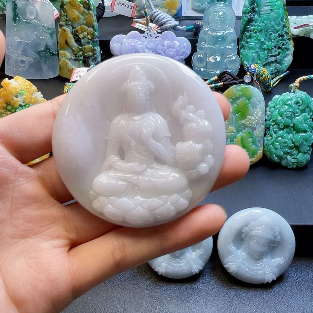 颈饰未镶嵌翡翠翡翠