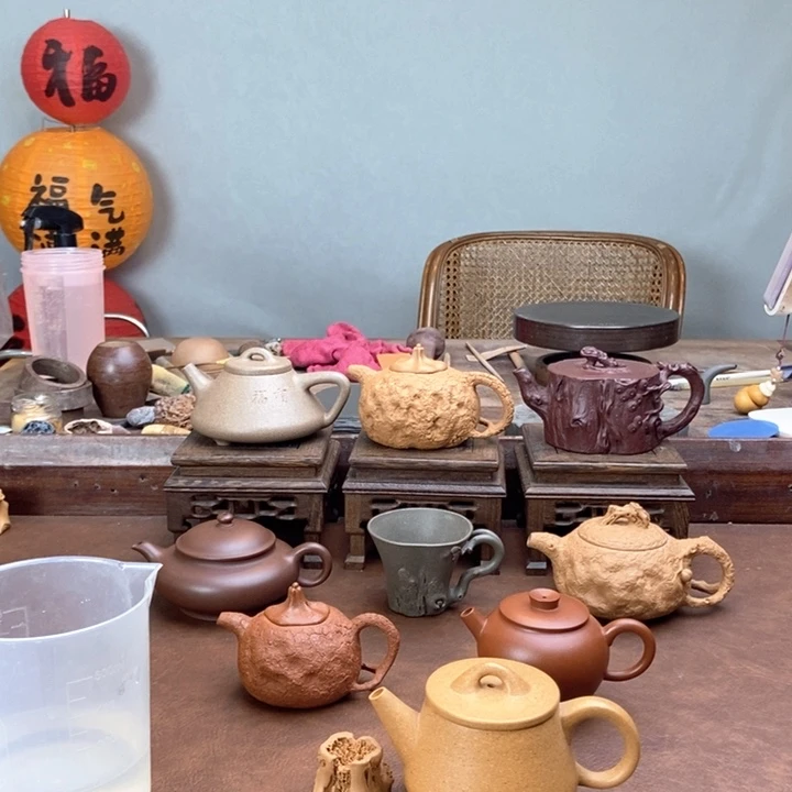 茶壶紫砂手工制作