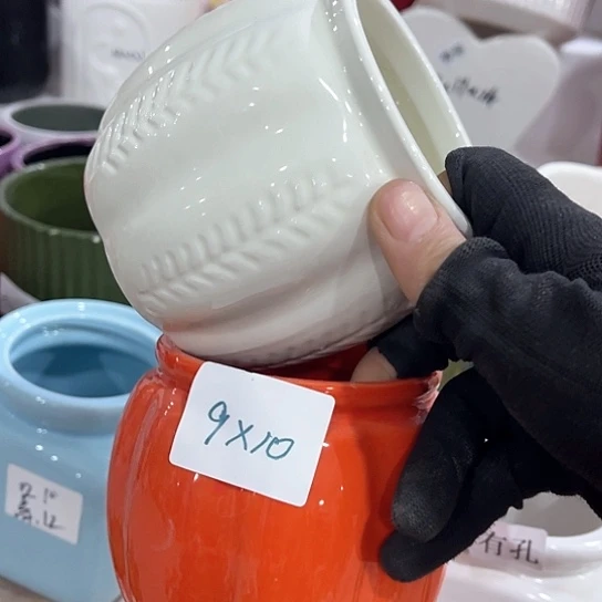 陶瓷外贸尾货多肉绿植陶瓷花盆