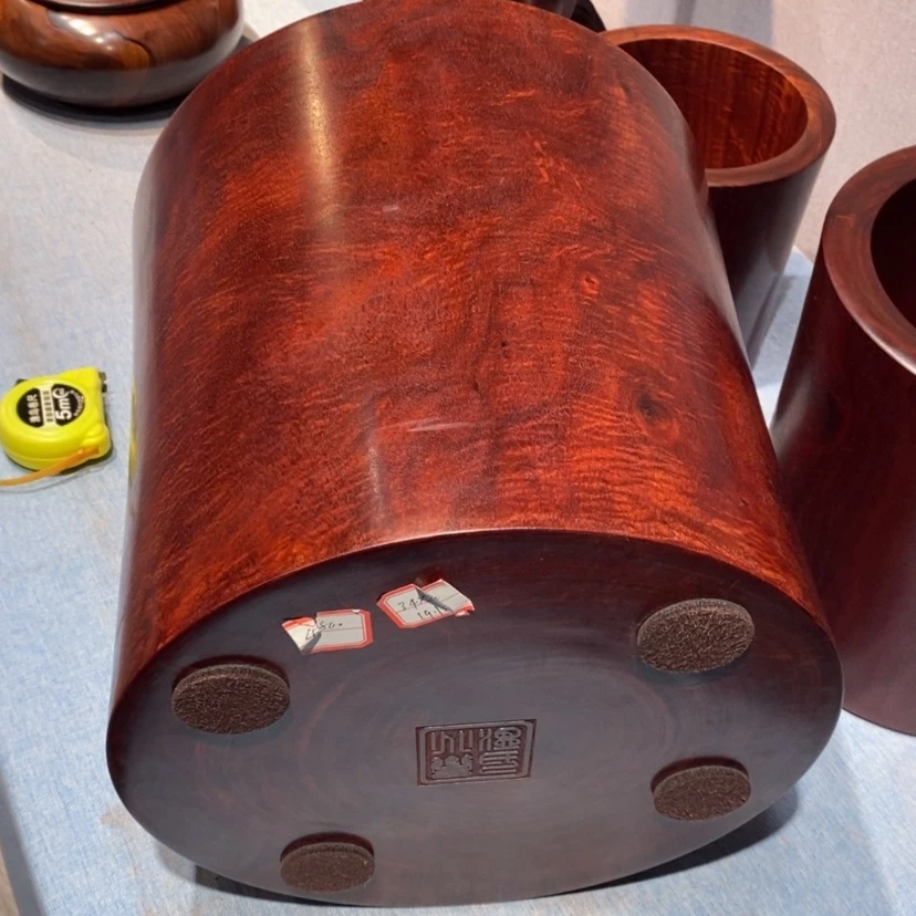 【闪购商品】檀香紫檀（小叶紫檀）云*水画桶