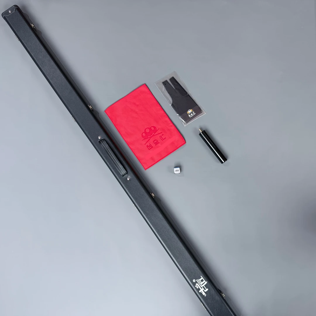 古匠台球小头杆木制杆盒