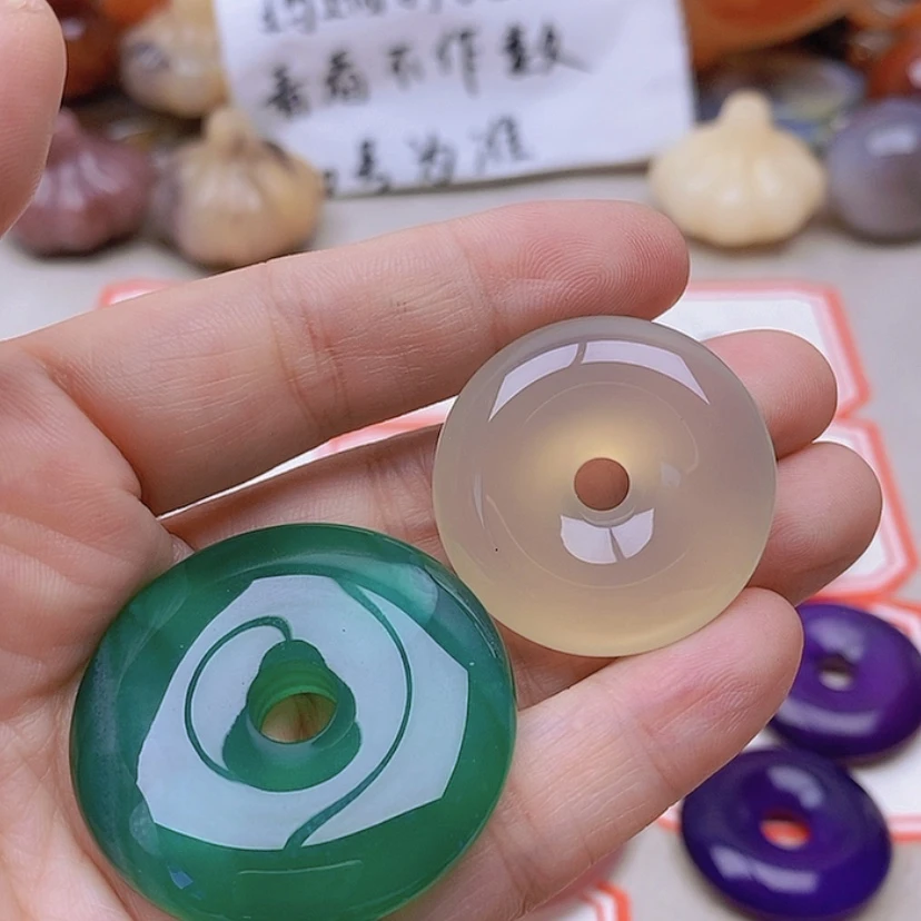 【闪购商品】未镶嵌玛瑙/玉髓珠宝半成品雨*
