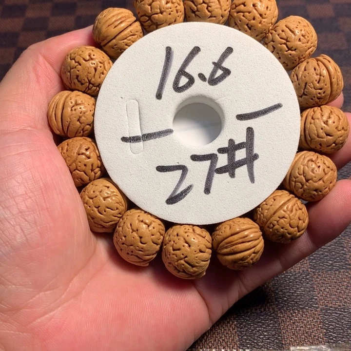 手串桃核27号健健康康