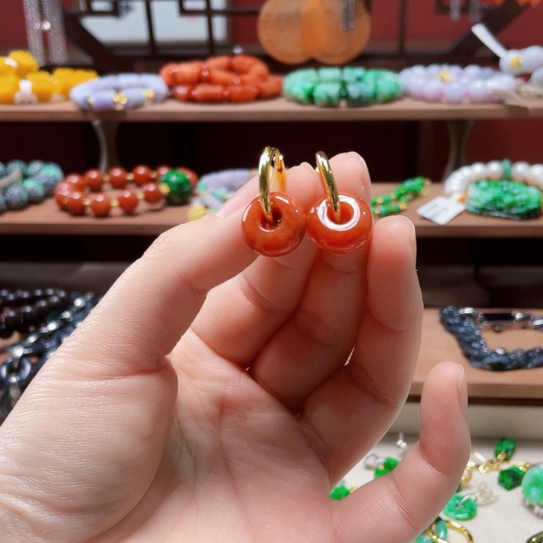 翡翠未镶嵌手链饰品