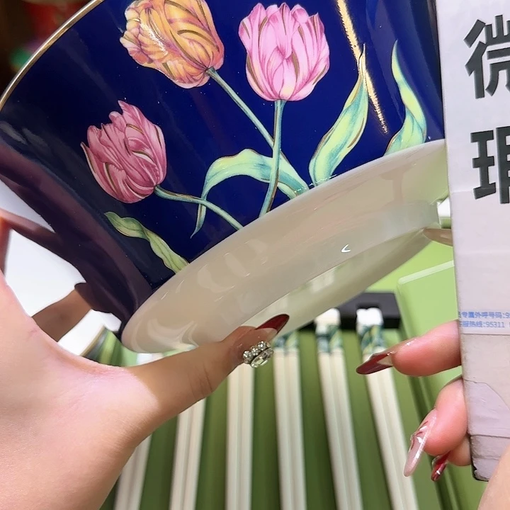 实付满10包邮哈骨瓷番***红