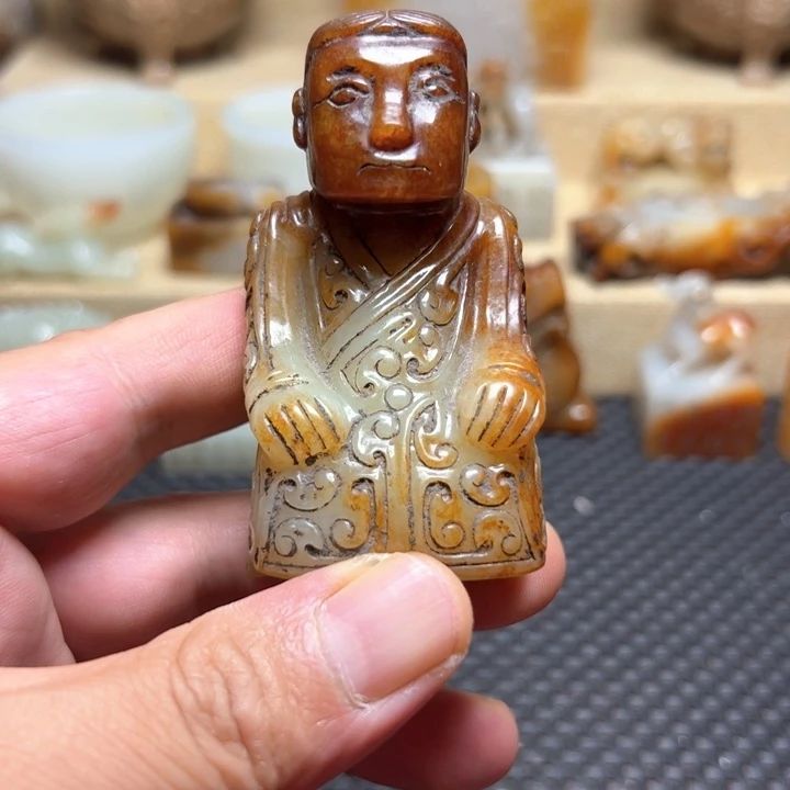 和田玉（糖玉）未镶嵌挂件