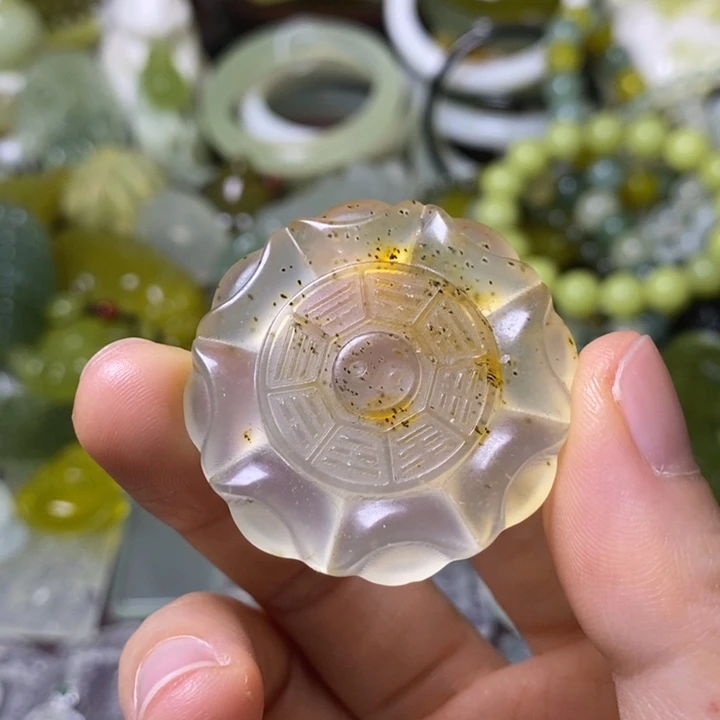 岫玉岫玉挂件未镶嵌