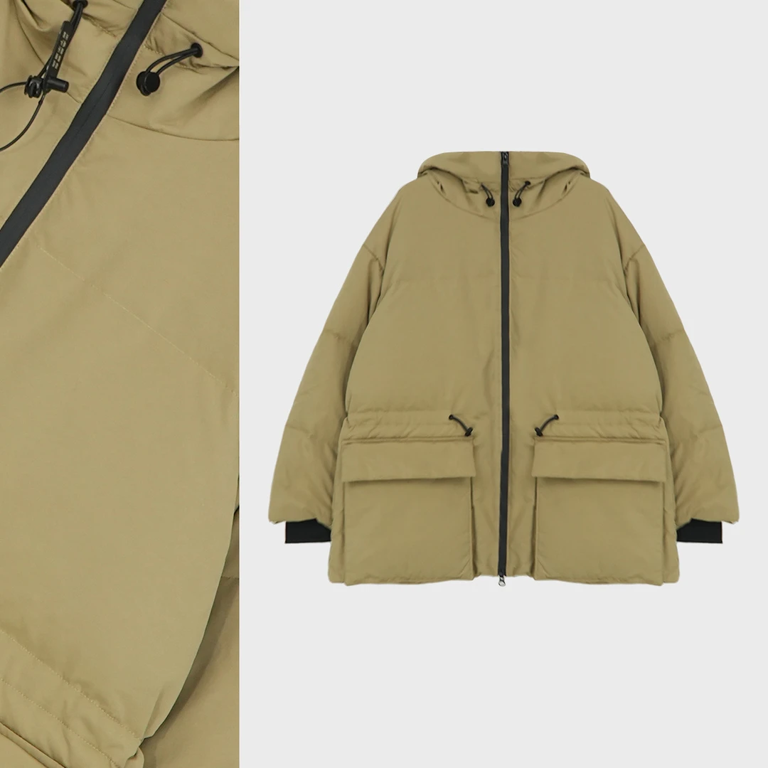 【陈陈专属】EASON DEVIN 简约设计感羽绒服轻奢质感冬女装外套