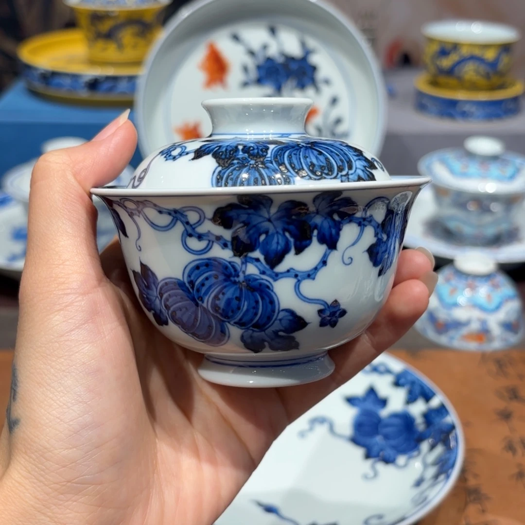 手工手绘陶瓷茶具