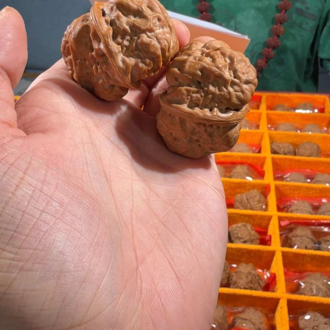 文玩核桃把件123号38mm蛤蟆头