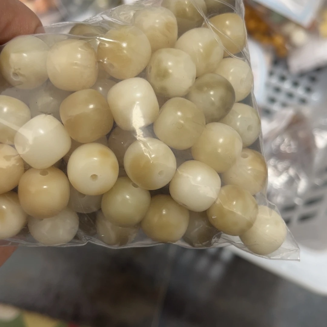 【闪购商品】白玉菩提吊坠z花皮微瑕
