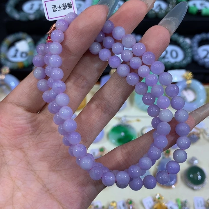 未镶嵌手链翡翠翡翠