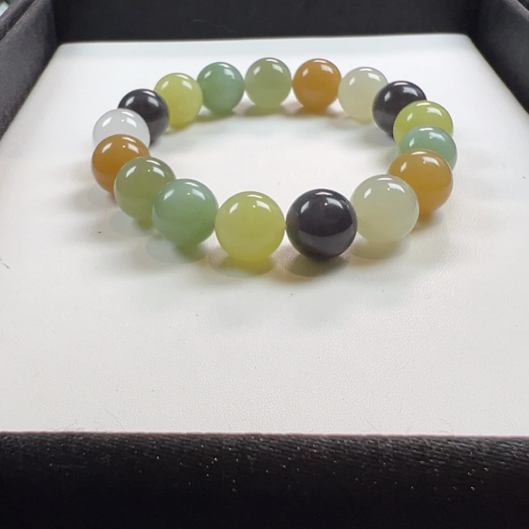 娇***和田玉未镶嵌手链