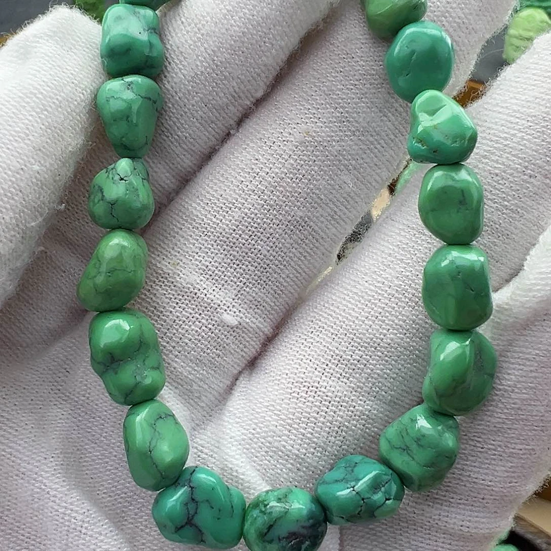 绿松石菜籽黄绿松石Z未镶嵌