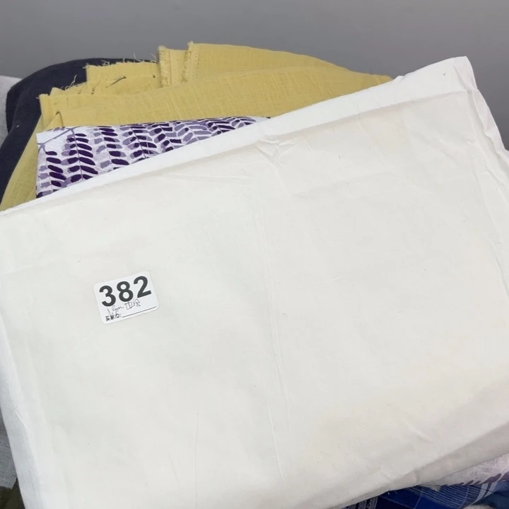 麻382胚布纯苎麻1.9米边字