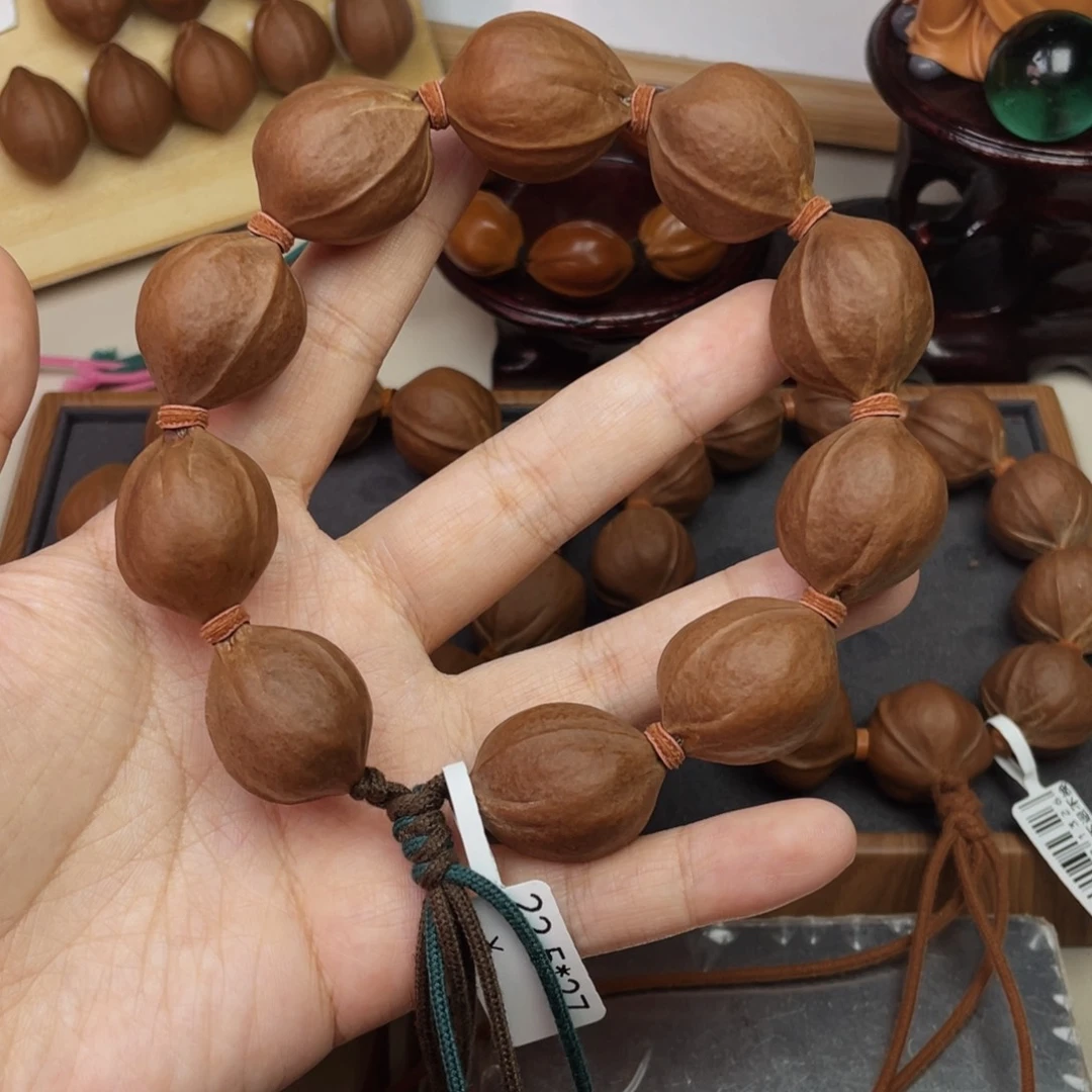 阿***伯橄榄核手串/手链22.527梅林铁核