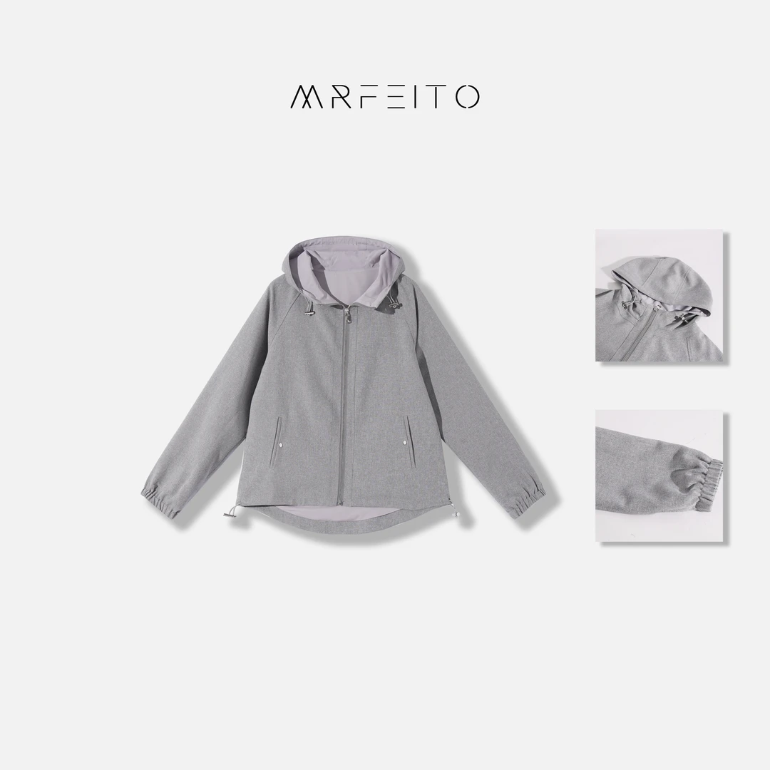 连帽拉链女士外套H16W01C23859