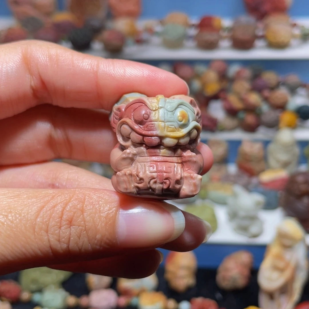 未镶嵌手链石英质玉刺****猪