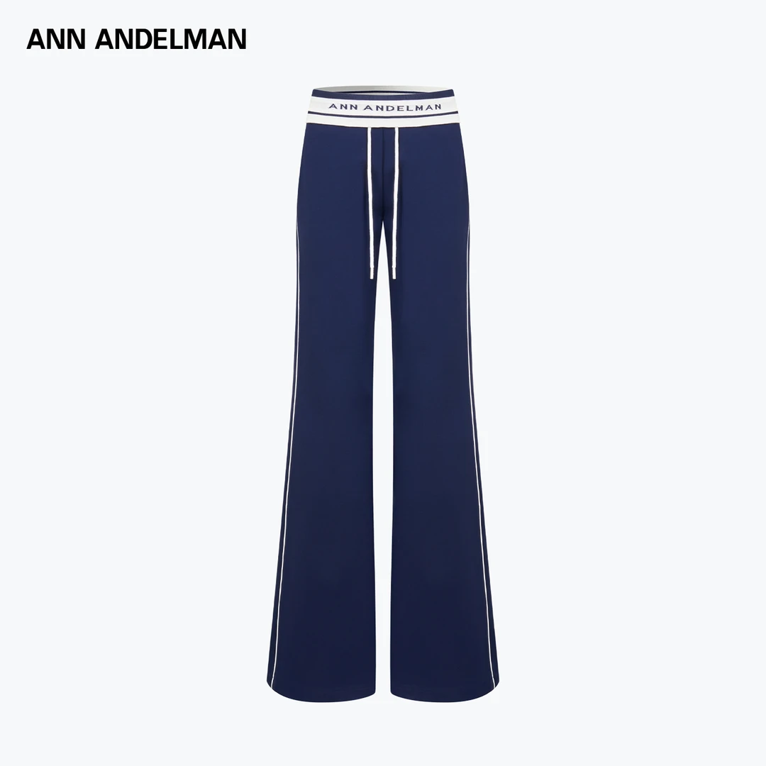 ANN ANDELMAN26早春 裤子设计师长裤高腰卫裤休闲裤直筒裤保暖